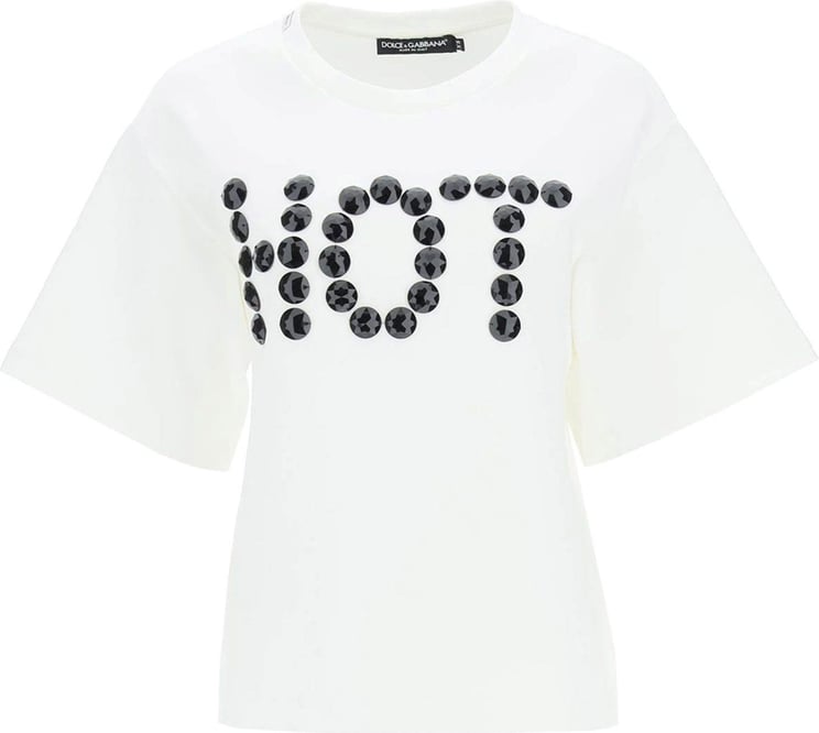 Dolce & Gabbana Dolce & Gabbana Hot T-shirt Wit