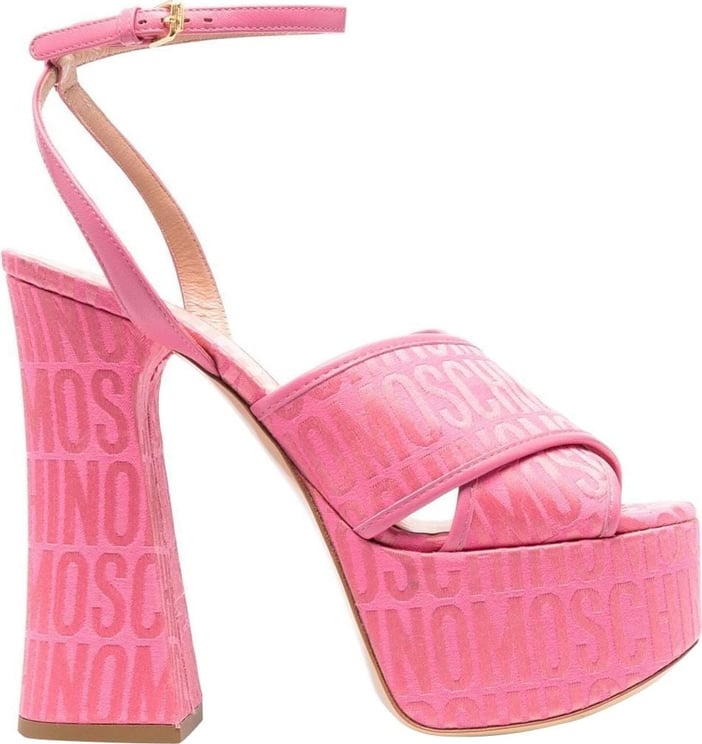 Moschino Sandals Pink Pink Roze