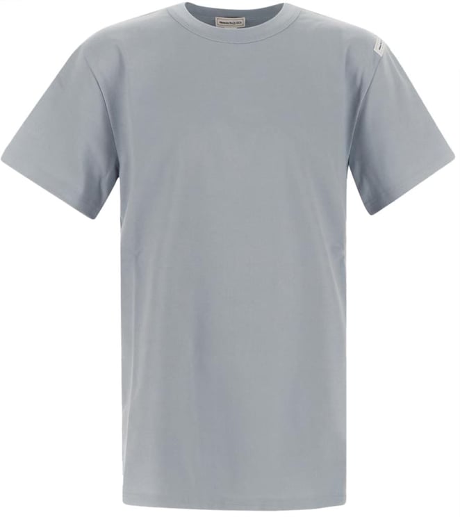 Alexander McQueen round-neck T-shirt Blauw