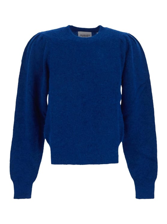 Isabel Marant Peyton Blue Sweatshirt Blauw