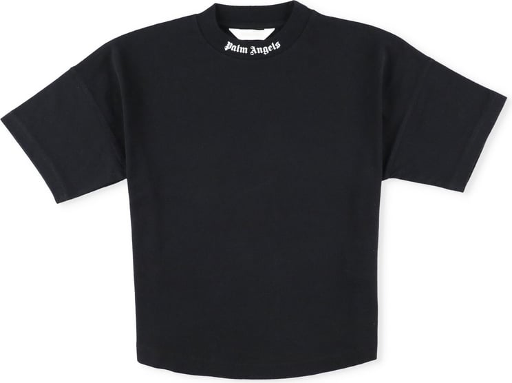 Palm Angels T-shirts And Polos Black Zwart