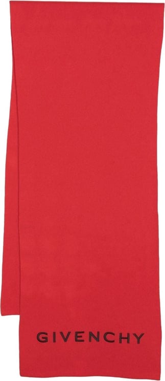Givenchy Scarfs Red Red Rood