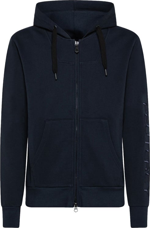 Peuterey ACAI - Hooded sweatshirt with dual pull zip Blauw