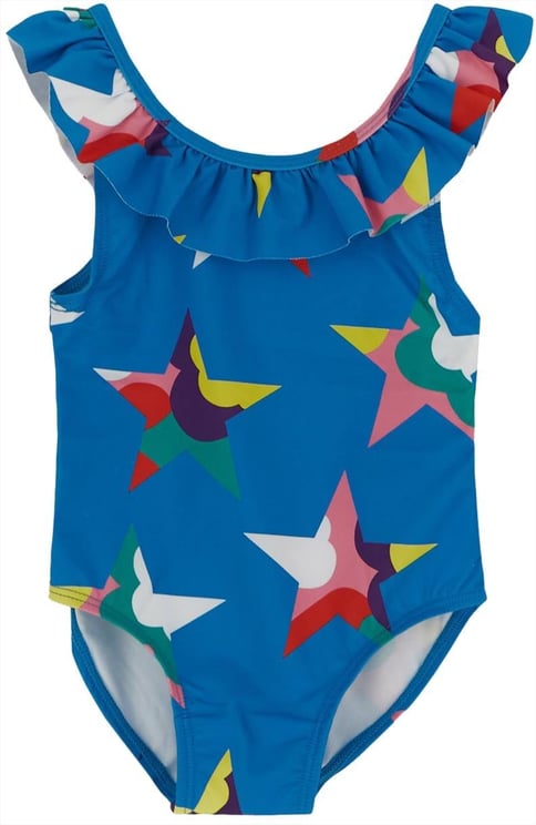 Stella McCartney Baby Multicolor Stars Swimsuit Blauw