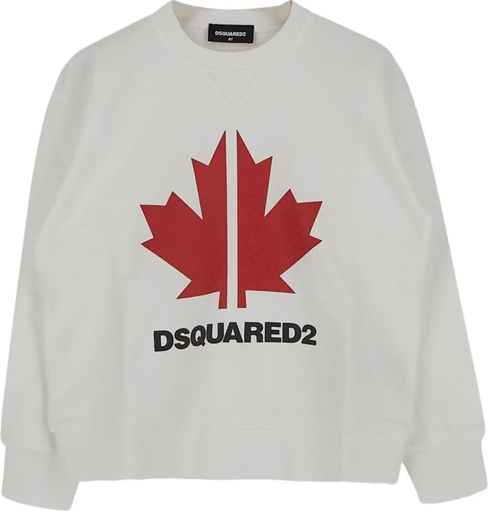 Dsquared2 Slouch Fit Sweater Wit