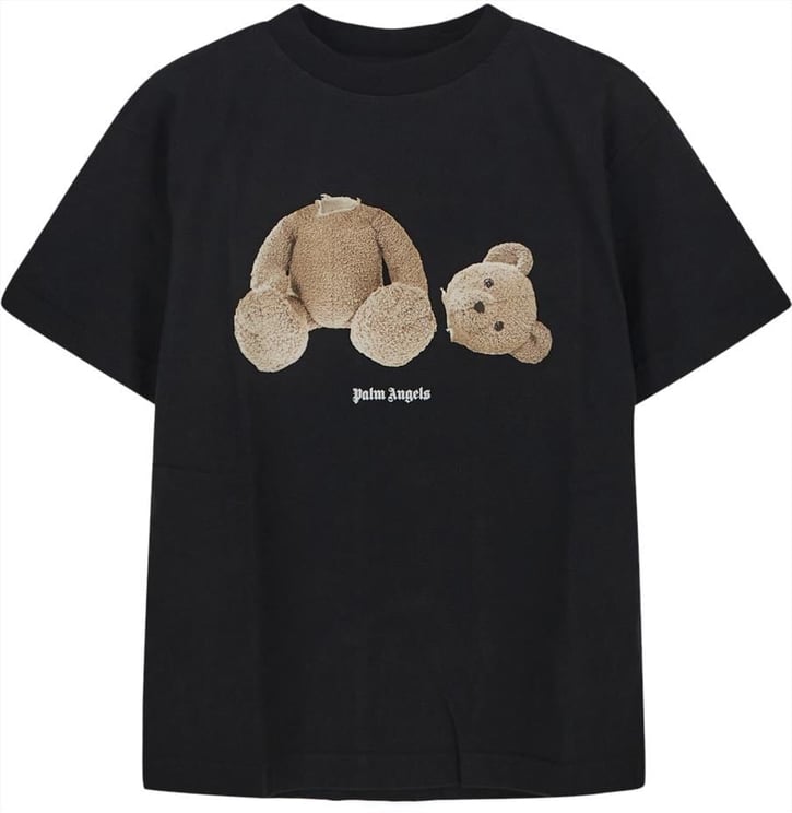 Palm Angels Bear T-Shirt Zwart