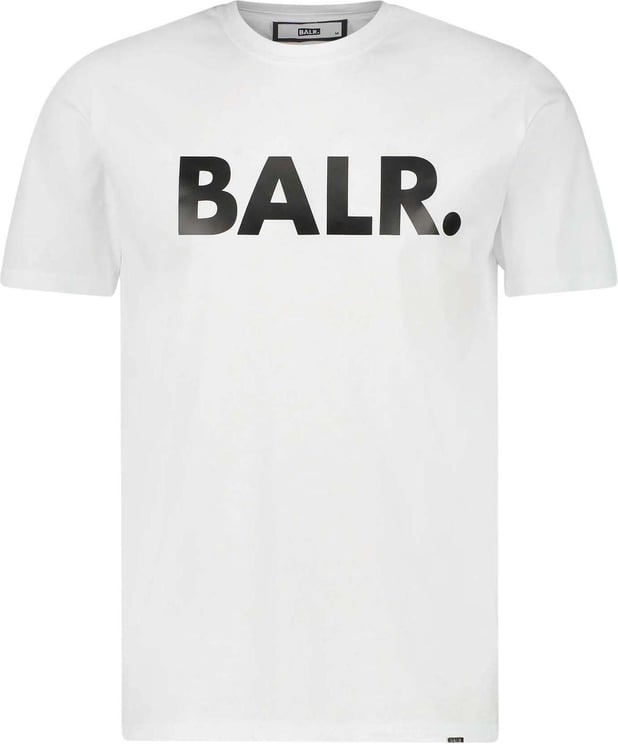 BALR Brand Straight T-Shirt Wit Wit
