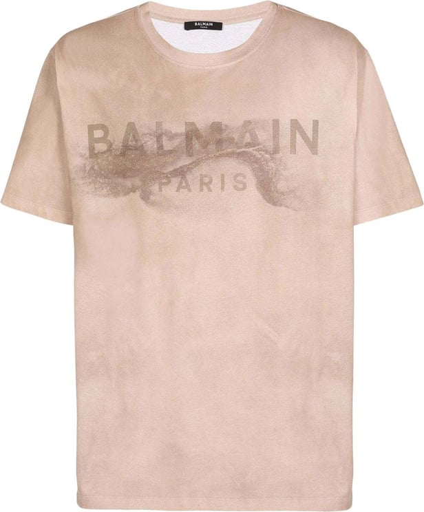 Balmain T-shirts and Polos Beige Beige