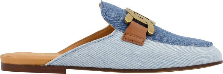 Tod's Kate Mule Jeans Blauw