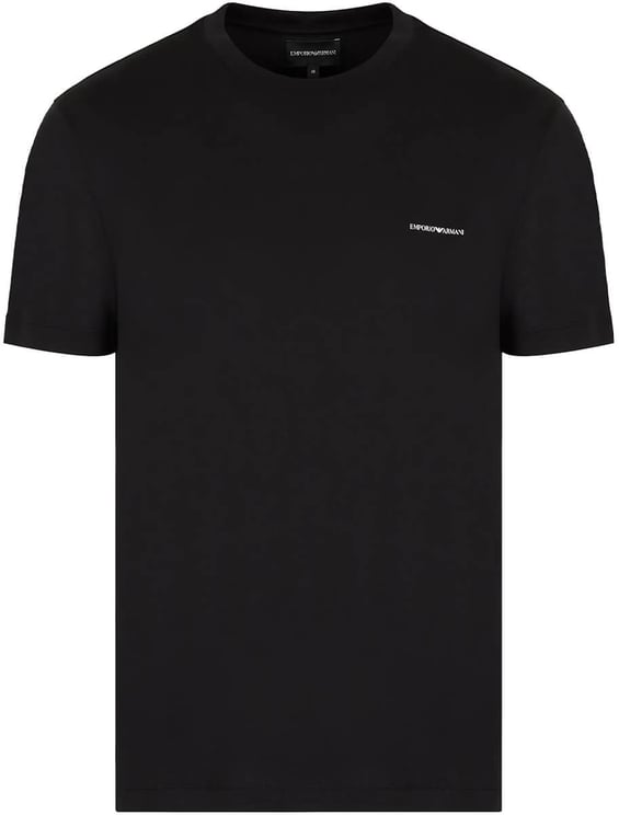 Emporio Armani T-shirts And Polos Black Zwart