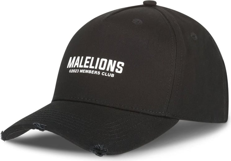 Malelions Men Members Club Cap - Black Zwart