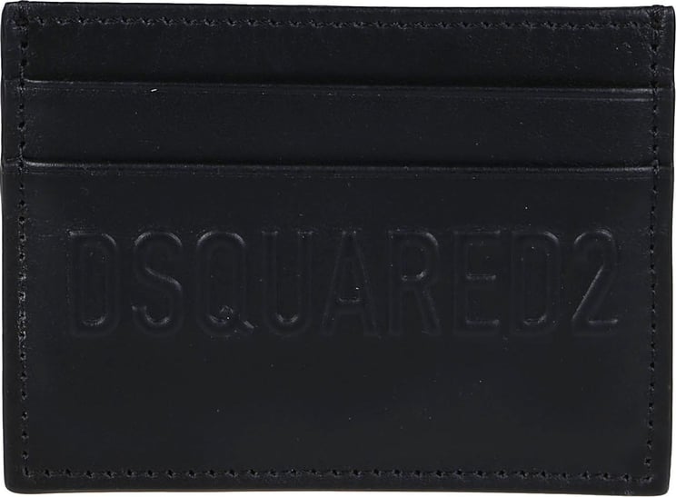 Dsquared2 Bob Credit Card Holder Black Zwart