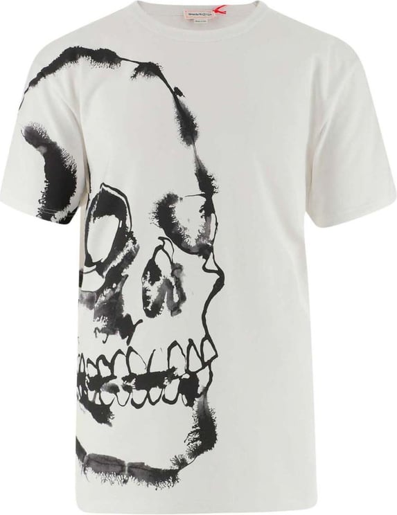 Alexander McQueen Watercolour Skull T-shirt Divers