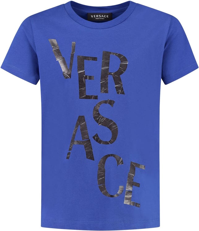 Versace T-shirt Blauw