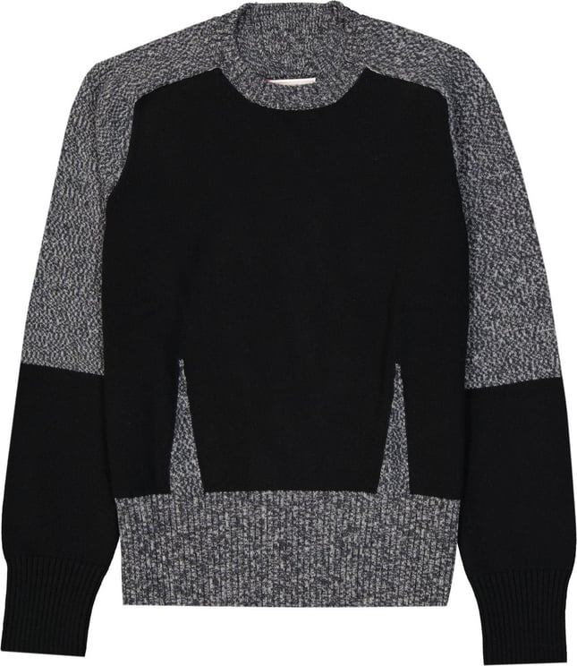 Alexander McQueen Alexander Mcqueen Wool And Cashmere Sweater Zwart