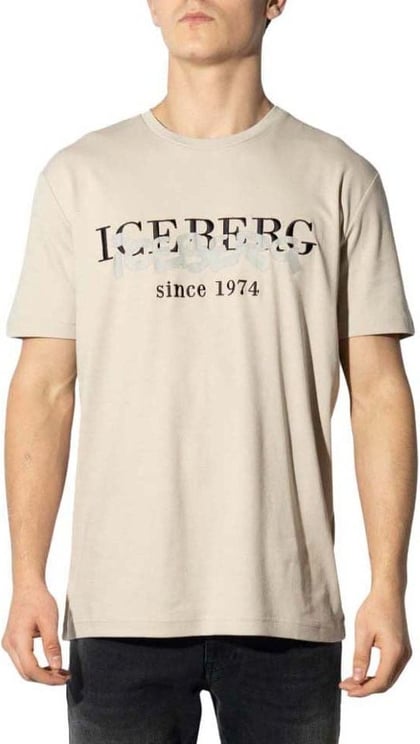 Iceberg T-Shirt Jersey Beige