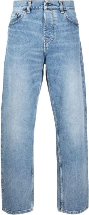 Carhartt Jeans Clear Blue Blauw