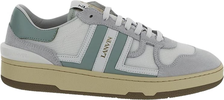 Lanvin Clay Low-Top Sneakers Wit