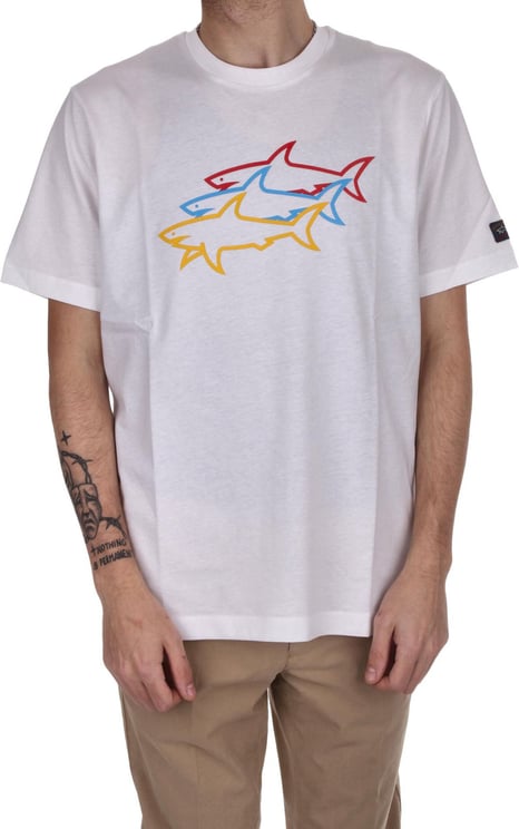 Paul & Shark Paul&shark T-shirts And Polos White Wit