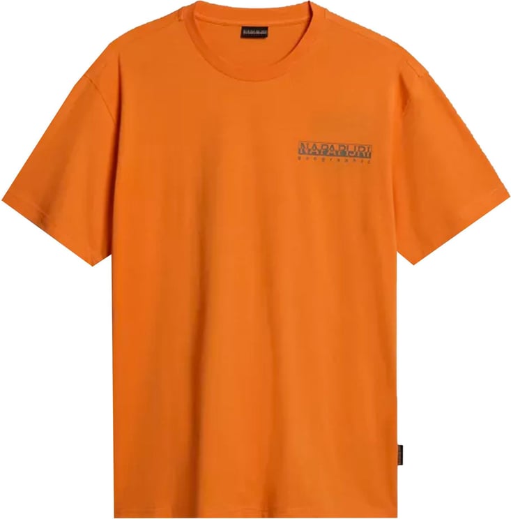 Napapijri T-shirt Man S-pajas Ss Np0a4h27a1z Oranje