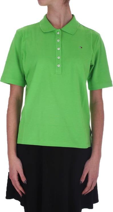 Tommy Hilfiger T-shirts And Polos Lightgreen (lime) Groen