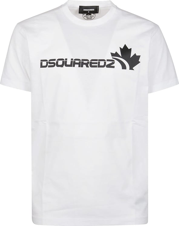 Dsquared2 Cool Fit T-shirt White Wit