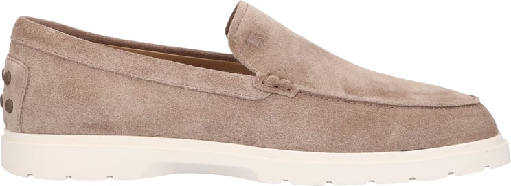 Tod's Loafers Mk Suede Malo Beige