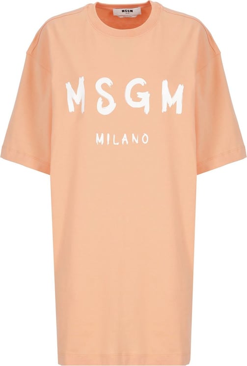 MSGM Dresses Orange Neutraal
