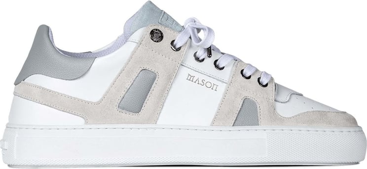 Mason Garments Bari Essenziale White Beige Sneaker White Wit