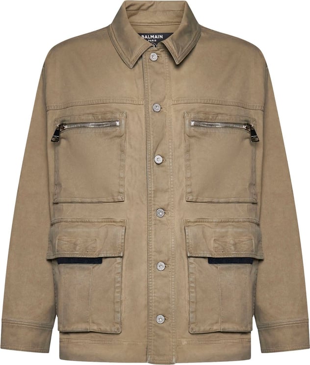 Balmain Army jacket Groen