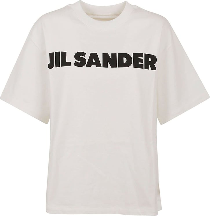 Jil Sander crew neck short sleeve boxy Wit