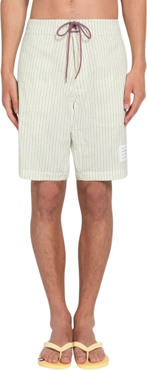 Thom Browne striped swimming shorts Divers