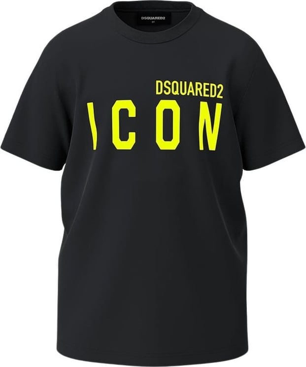 Dsquared2 Icon T-shirt Zwart