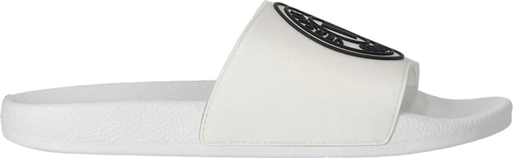 Versace Jeans Couture V-emblem White Slide White Wit