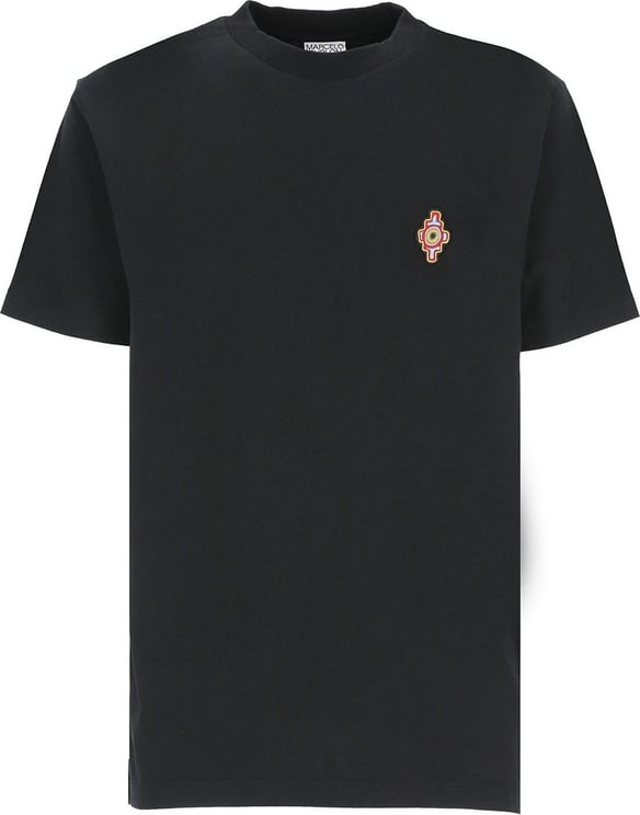 Marcelo Burlon T-shirts And Polos Black Zwart