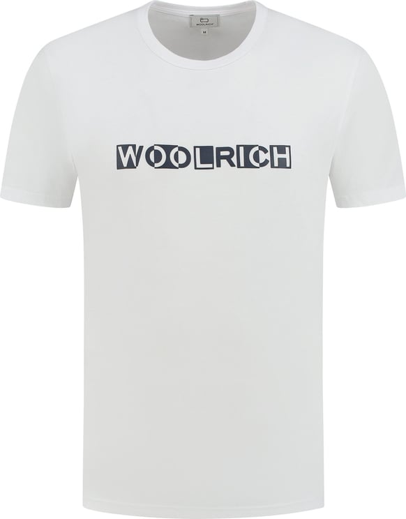 Woolrich Intarsia Tee Wit