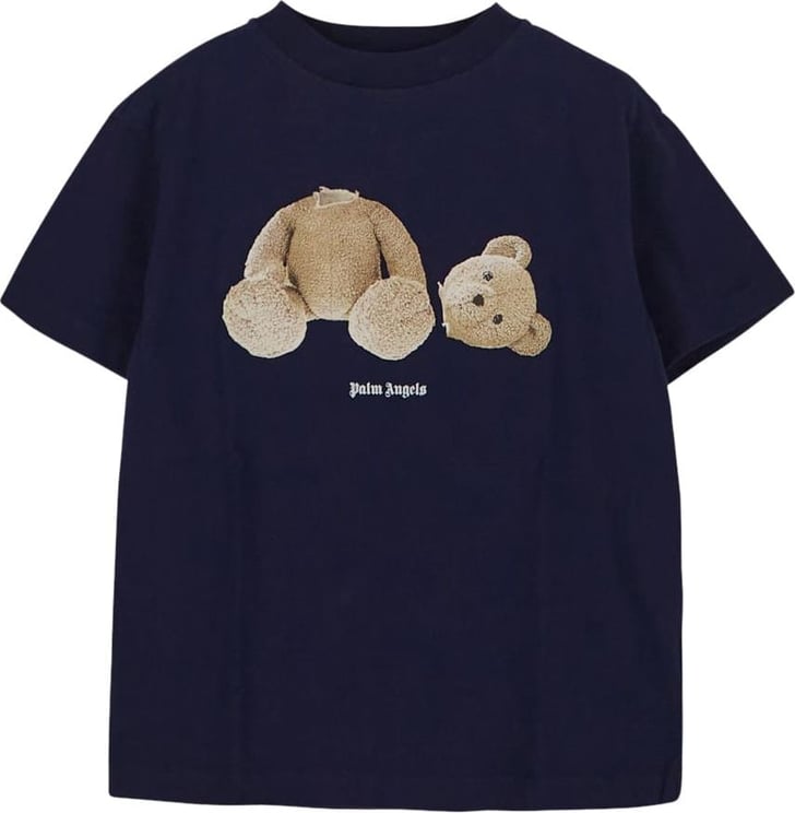 Palm Angels Teddy Bear T-Shirt Blauw