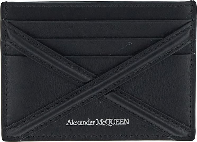 Alexander McQueen The Harness Card Holder Zwart