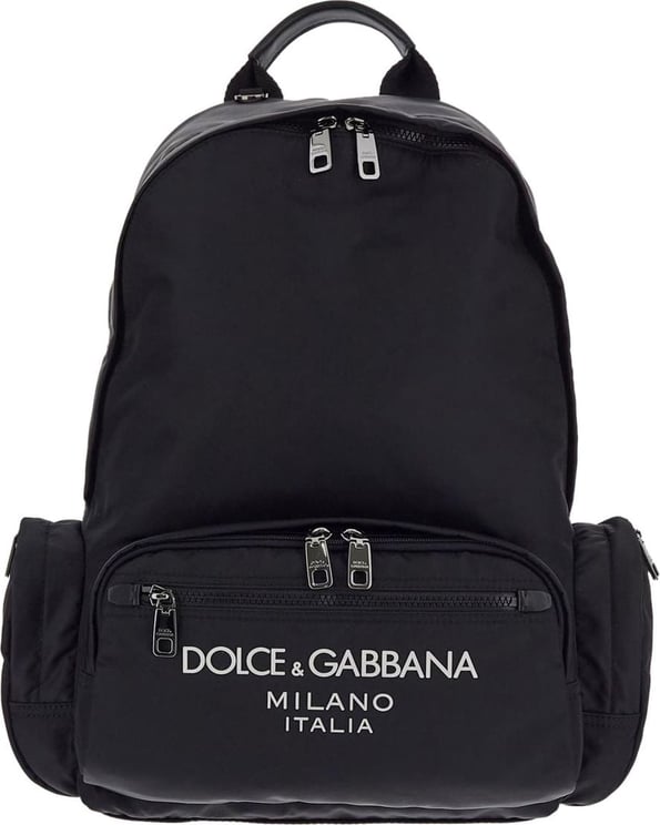 Dolce & Gabbana Logo Backpack Zwart