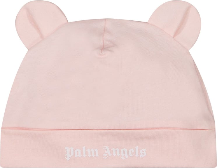 Palm Angels Palm Angels PGXY002S23JER002 babymutsje licht roze Roze