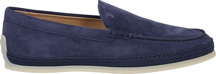 Tod's Slip-on Loafers Blue Blauw