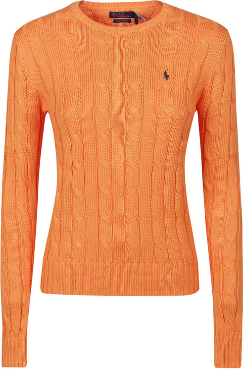 Ralph Lauren Julianna Long Sleeve Sweater Yellow & Orange Geel