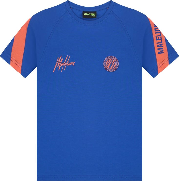 Malelions Sport Pre-Match T-Shirt - Cobalt Blauw