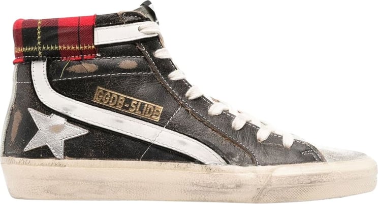 Golden Goose distressed-finish high-top sneakers Divers