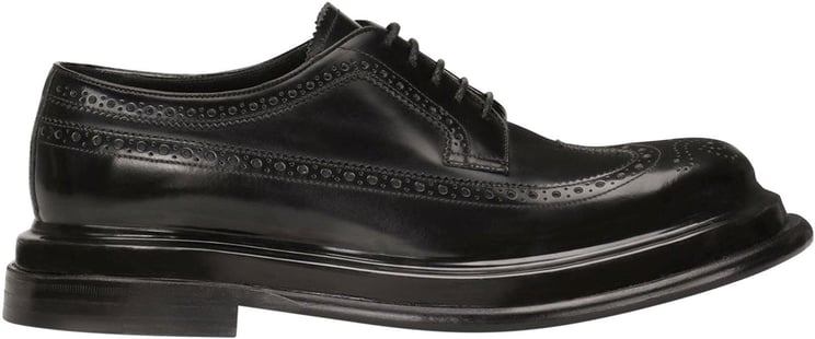 Dolce & Gabbana Dolce & Gabbana Leather Derbies Zwart