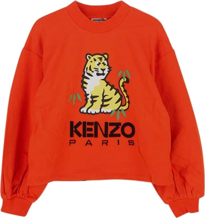 Kenzo Tiger Sweatshirt Oranje