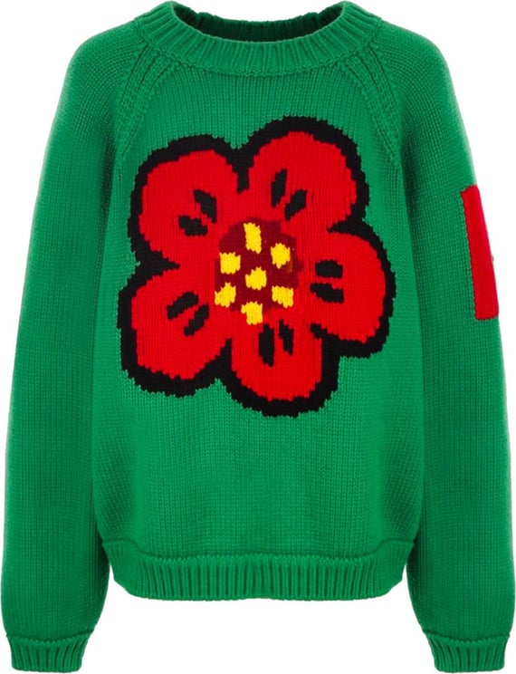 Kenzo Kenzo Cotton Sweater Groen