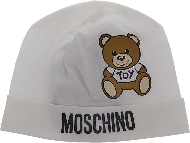Moschino Teddy Bear Hat Wit