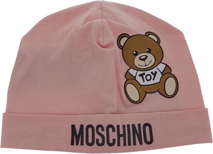 Moschino Teddy Bear Hat Roze