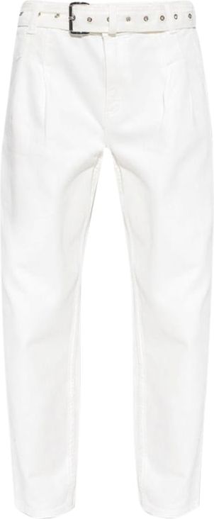 Michael Kors Michael Trousers Ivory White Wit